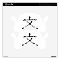 Chinese Character : wen, Meaning: literature Decal For PS3 Controller