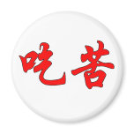 Chinese characters magnet