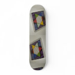 Chinese checkers puzzle game board custom skate board