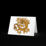 Chinese Coat of Arms (18th Century) Greeting Card