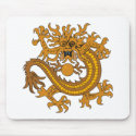 Chinese Coat of Arms (18th Century) Mousepad