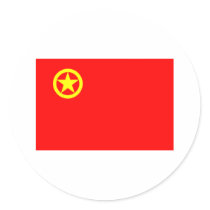 CHINESE COMMUNIST FLAG stickers