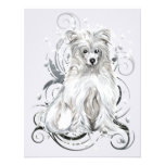 Chinese Crested Blue NB Personalized Invite
