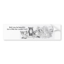 Chinese Crested bumper stickers