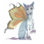 chinese crested butterdog tee shirt