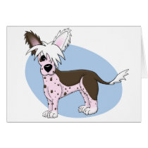 Chinese Crested Card