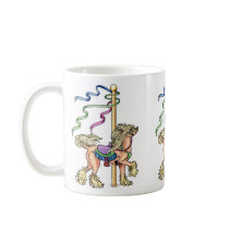 Chinese Crested Carousel Coffee Mug