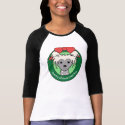 Chinese Crested Christmas t-shirts