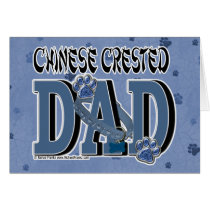 Chinese Crested DAD Cards