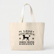 Chinese Crested designs Canvas Bag