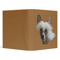 Chinese Crested Dog binders by kphotos Chinese Crested Dog binders