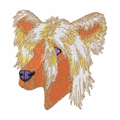 Chinese Crested Embroidered Jacket by ZazzleEmbroidery