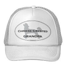 Chinese Crested Grandpa Hat