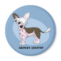Chinese Crested Magnet