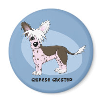 Chinese Crested Magnet