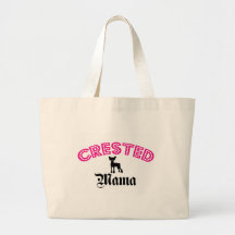 Chinese Crested Mama Tote Bags