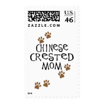 Chinese Crested Mom Stamp