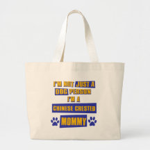 Chinese Crested Mommy Tote Bag