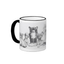 Chinese Crested mugs