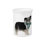 Chinese Crested Powderpuff Pitcher