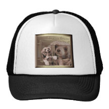 Chinese Crested Sheeba Golden Brown Hats