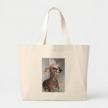 Chinese Crested So Ugly I'm Cute Canvas Bags