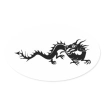Chinese Dragon (9) Sticker