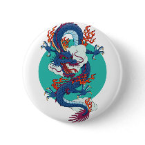 Chinese Dragon buttons