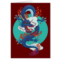 Chinese Dragon Greeting Card