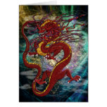 Chinese Dragon card