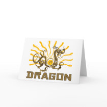 Chinese Dragon Chinese Zodiac Dragon T-Shirt Cards