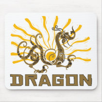 Chinese Dragon Chinese Zodiac Dragon T-Shirt Mousepad