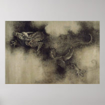 Chinese Dragon from Song Dynasty by Chen Rong Posters