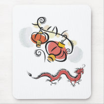 Chinese Dragon Mouse Pad