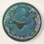 Chinese Dragon Ornament Drink Coaster