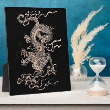 Chinese Dragon Photo Plaque