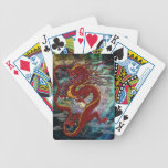 Chinese Dragon playing cards playing cards