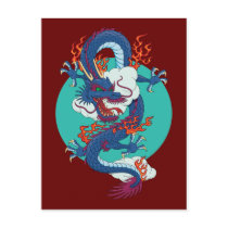 Chinese Dragon Postcard