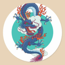 Chinese Dragon stickers