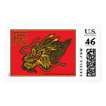 Chinese Dragon Stamp - Year of the Dragon 2012