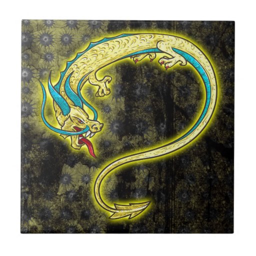 Chinese Dragon Ceramic Tiles