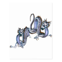 Chinese Dragons  Postcards