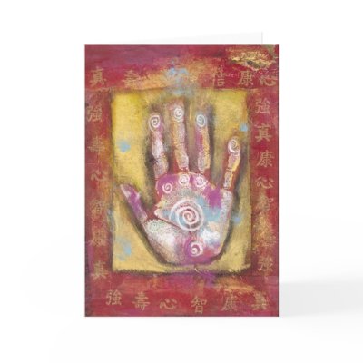 Chinese Energy Hand Cards by DevaRay