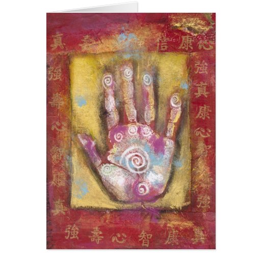 Chinese Energy Hand Cards