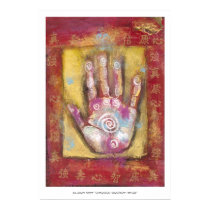 Chinese Energy Hand posters by DevaRay Chinese Energy Hand posters