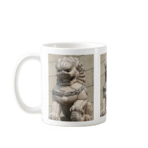 Chinese Female Guardian Lion Fu Dog Mugs