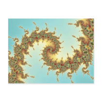 Chinese - Fractal Postcard by fractronics Chinese - Fractal Postcard