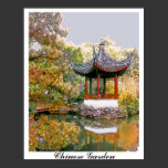 Chinese Garden~poster posters