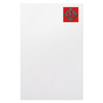 CHINESE GOOD FORTUNE LETTERHEAD stationery