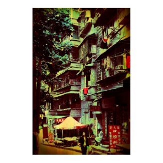 Chinese High Rise print